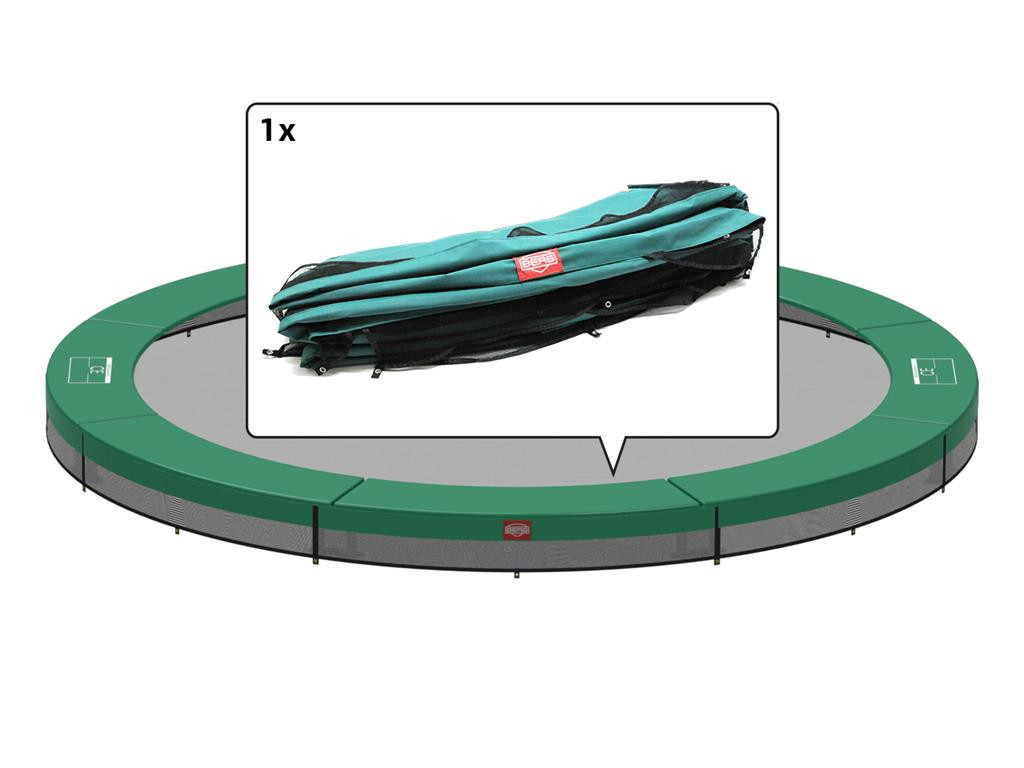 BERG Trampoline Beschermrand Favorit - InGround - 270 cm - Groen