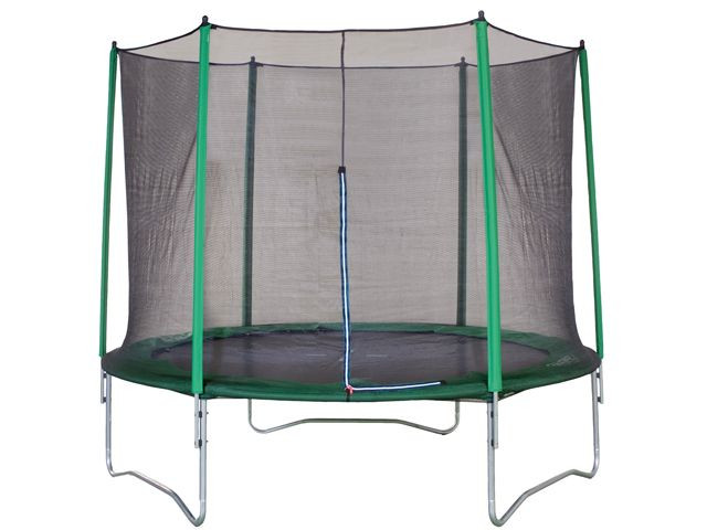 Game on sport Trampoline 305 cm Mega Jump met vangnet - MegaJump